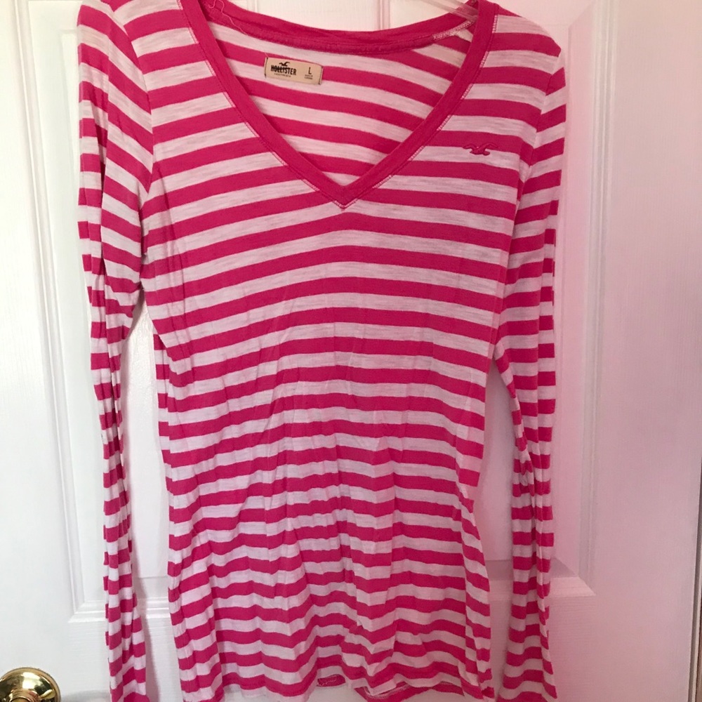 HOLLISTER striped shirt